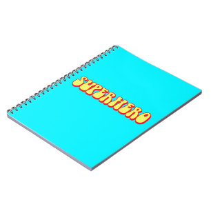 Cuaderno Superhéro Retro