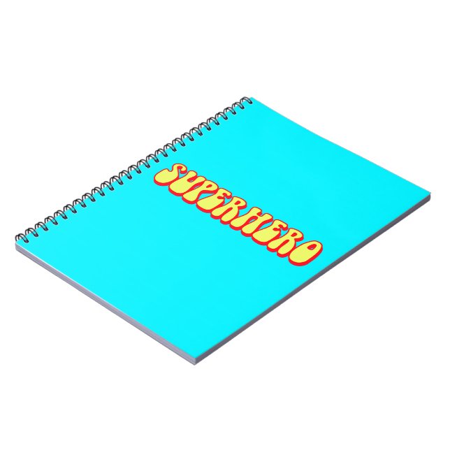Cuaderno Superhéro Retro (Lado Izquierdo)
