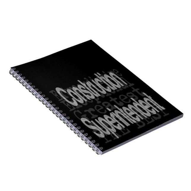 Cuaderno Superintendente de construcción Extraordinario (Lado Derecho)