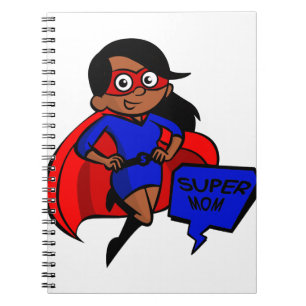 Cuaderno supermamá negra