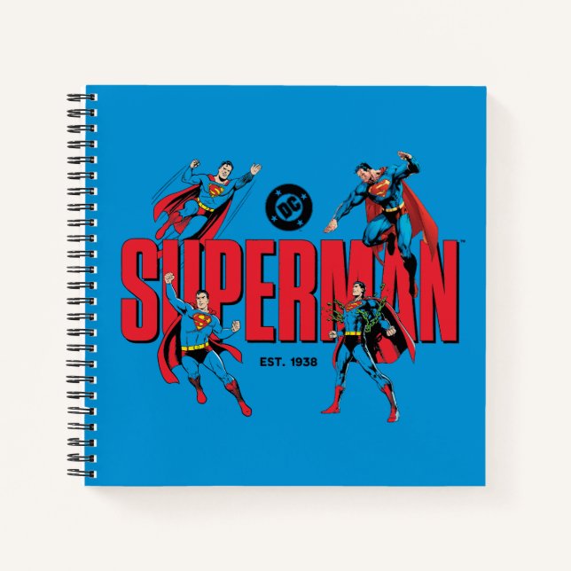 Cuaderno Superman Legends Forever Graphic (Anverso)