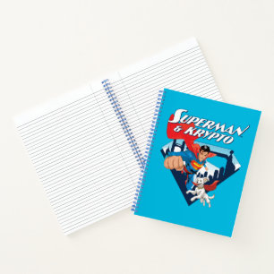 Cuaderno Superman y Krypto Soar