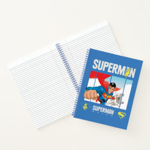 Cuaderno Superman y Krypto Take Flight