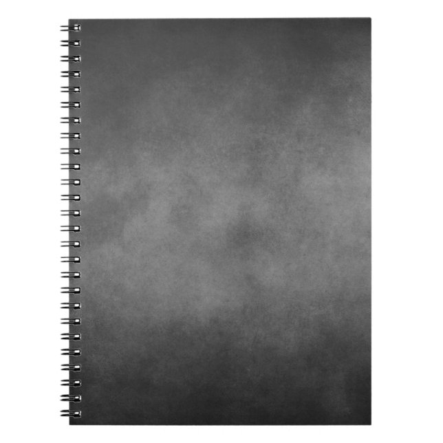 Cuaderno Superposición gris de textura (Frente)