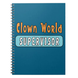 Cuaderno Supervisor Mundial de Payasos