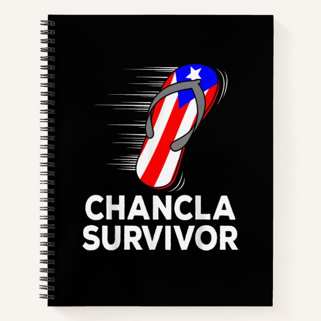 Cuaderno Superviviente de chancla (Anverso)