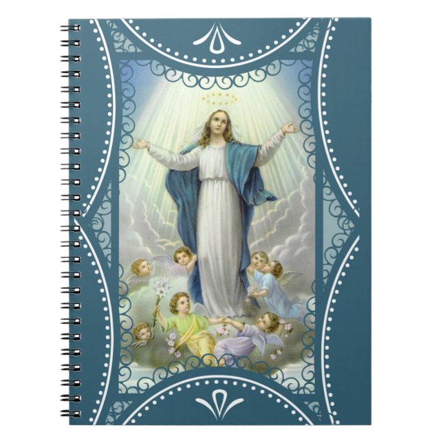 Cuaderno Suposición de los ángeles bendecidos del Virgen (Frente)