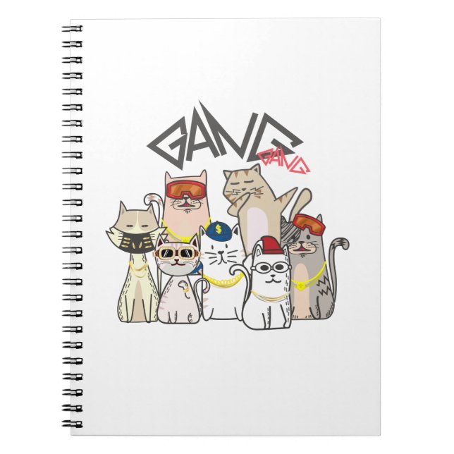 Cuaderno SUPREME Kat Ganggg (Frente)