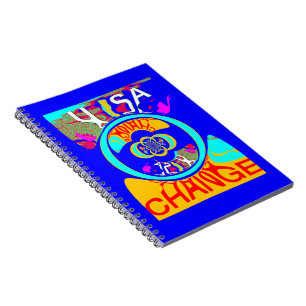 Cuaderno Surco psicodélico: energía abstracta de arte pop