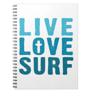 Cuaderno surf-amor-vivo