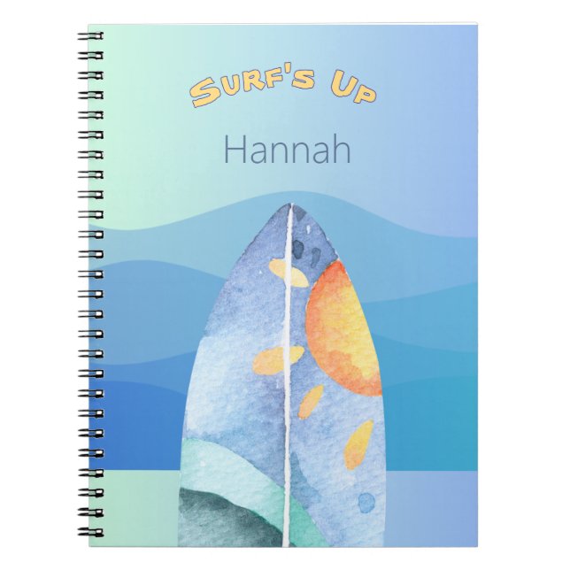 Cuaderno Surf divertido (Frente)