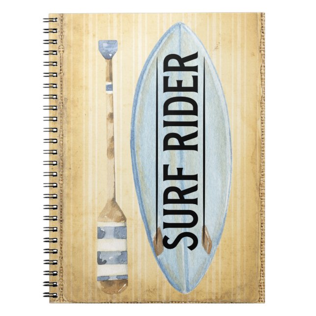 Cuaderno Surf Rider (Frente)