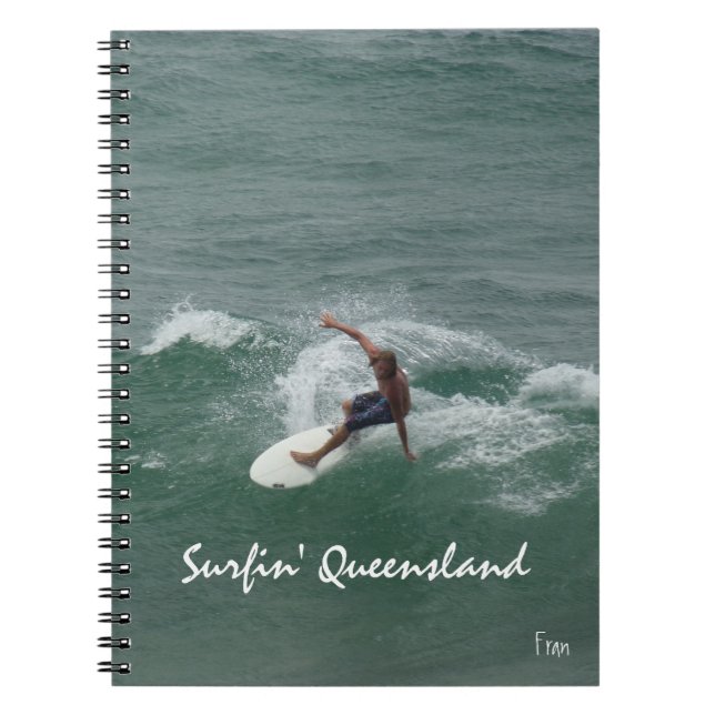 Cuaderno surfin' Queensland (Frente)