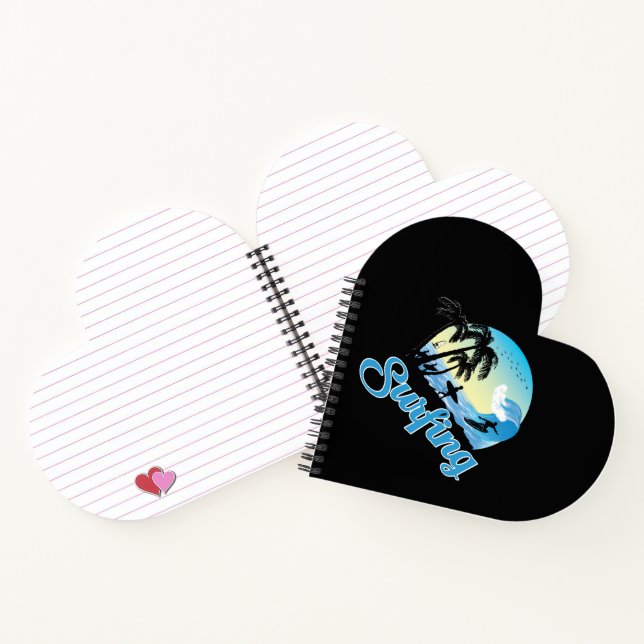 Cuaderno Surfing Sea Beach (Interior)