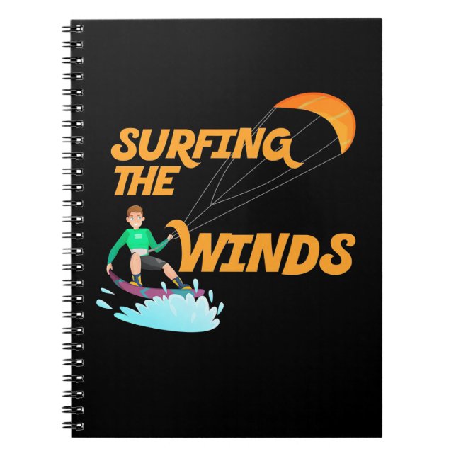 Cuaderno Surfing The Winds (Frente)