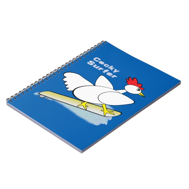 Cuaderno Surfista de Cocky (Lado Izquierdo)