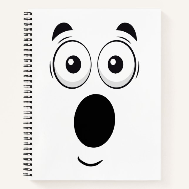 Cuaderno Surprised Face Notebook (Anverso)