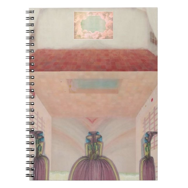 Cuaderno Surreal Collage Notebook – Layered Mindscape (Frente)