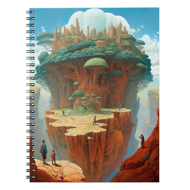 Cuaderno Surreal Fantasy City (Frente)