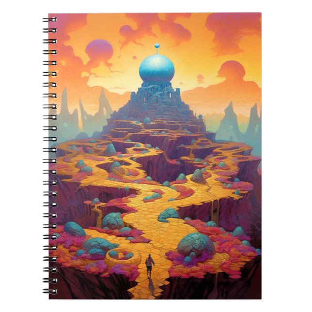 Cuaderno Surreal Fantasy City (Frente)