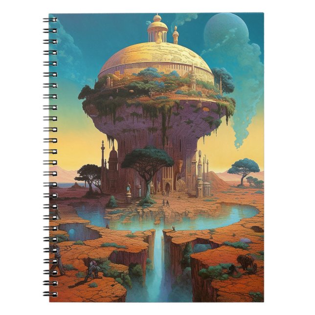 Cuaderno Surreal Fantasy City (Frente)