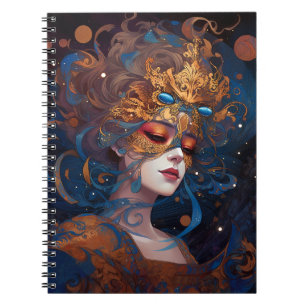 Cuaderno Surreal Lady Fantasy Art