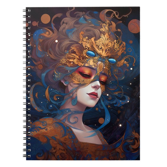 Cuaderno Surreal Lady Fantasy Art (Frente)