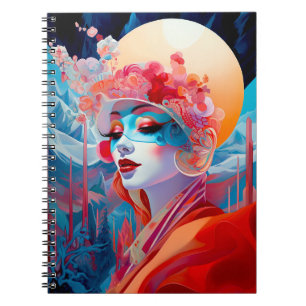 Cuaderno Surreal Lady Fantasy Art