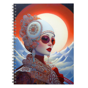 Cuaderno Surreal Lady Fantasy Art
