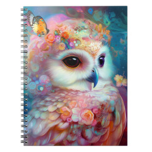 Cuaderno Surreal Owl Fantasy Art