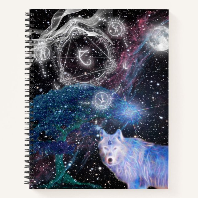 Cuaderno Surreal Wolf (Anverso)