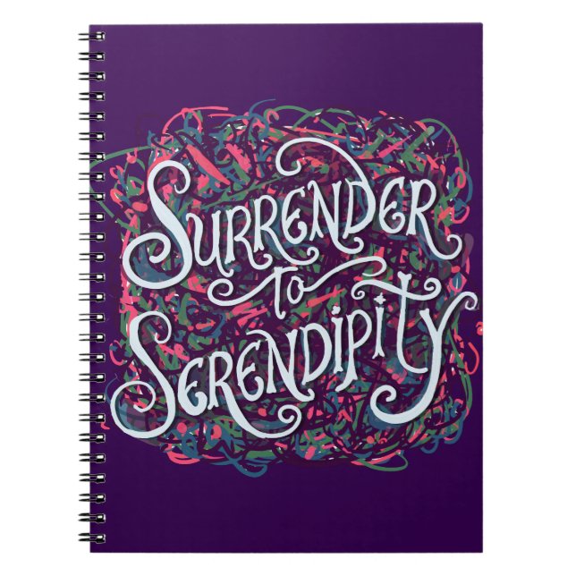 Cuaderno Surrender to Serendipity (Frente)