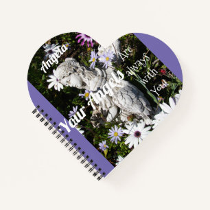 Cuaderno Sus Ángeles Están Siempre Contigo Floral Ángel
