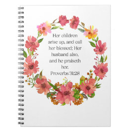 Cuaderno Sus hijos se levantan y la llaman bienaventurada..