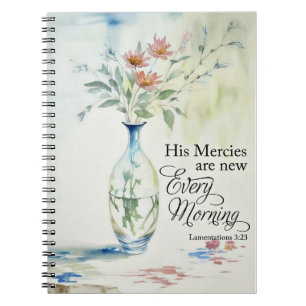 Cuaderno Sus misericordias son nuevas cada mañana
