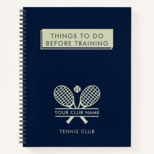 Cuaderno Sus socios del club de tenis estiran el azul de la
