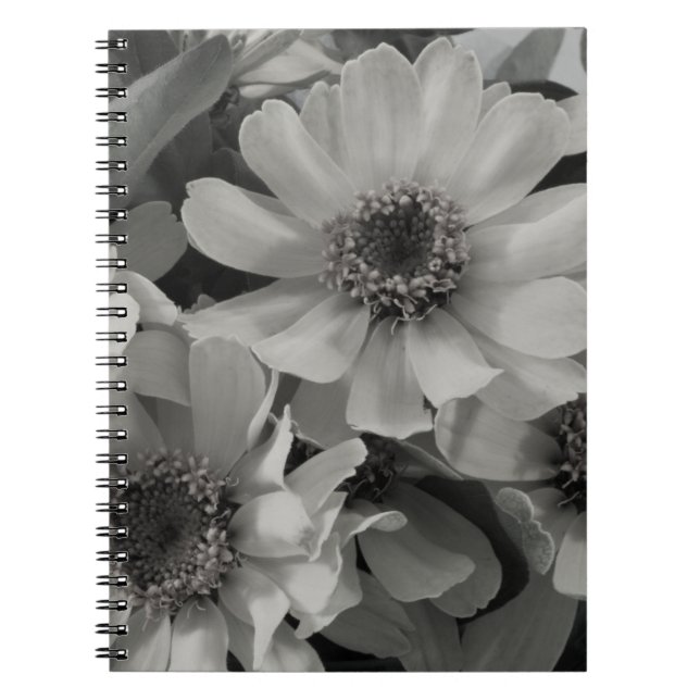 Cuaderno Susan Flowers de ojos marrones (Frente)