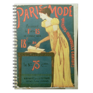 Cuaderno Suscripciones de la publicidad de poster al "modo"