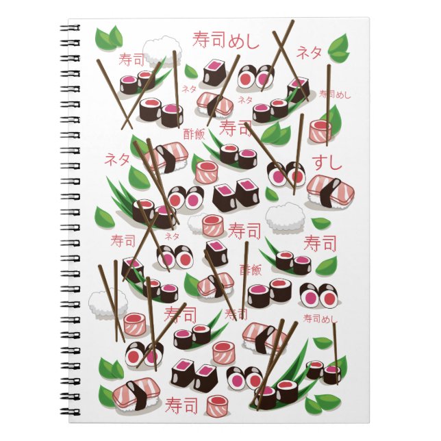 Cuaderno Sushi (Frente)