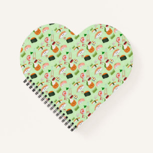 Cuaderno Sushi Feliz Kawaii