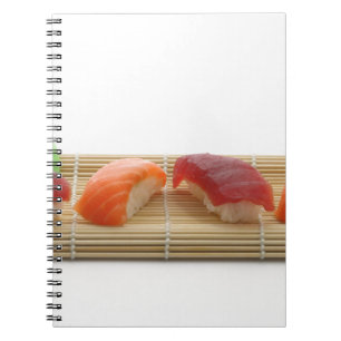 Cuaderno Sushi Japonés Delicioso Comida Asiática Sabroso