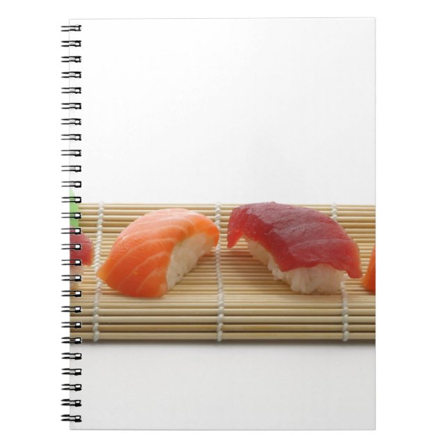 Cuaderno Sushi Japonés Delicioso Comida Asiática Sabroso (Frente)