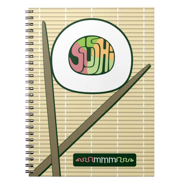 Cuaderno Sushi Lover Notebook (Frente)
