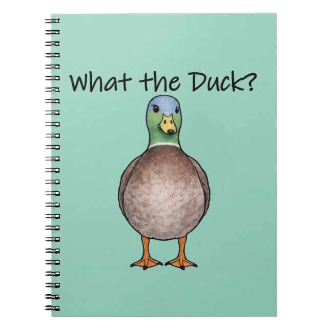 Cuaderno Süßes Notizbuch mit Ente (Frente)