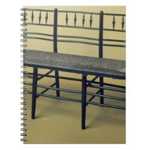 Cuaderno Sussex precipitación-asentó la silla (madera y l