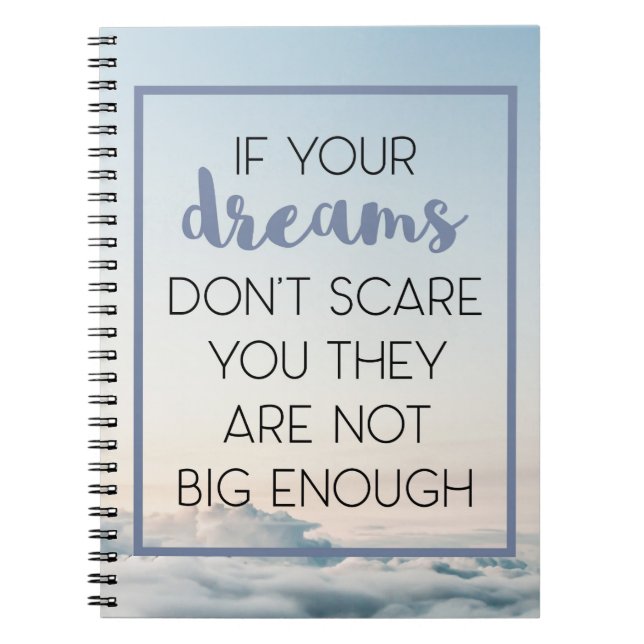 Cuaderno Susto de los sueños que usted cita (Frente)