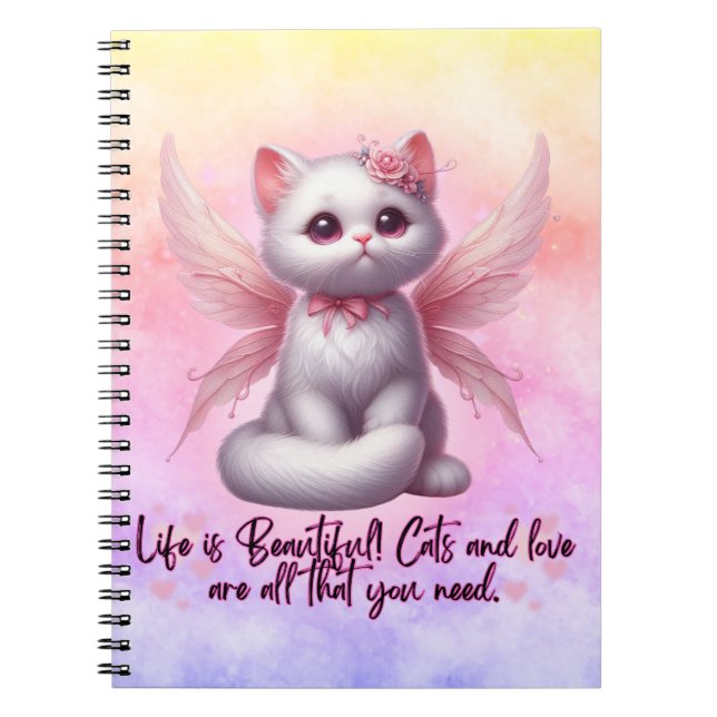 Cuaderno Susurros de amor de hadas (Frente)
