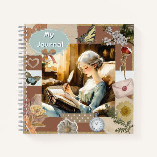 Cuaderno Susurros de bloc de notas en espiral de tinta