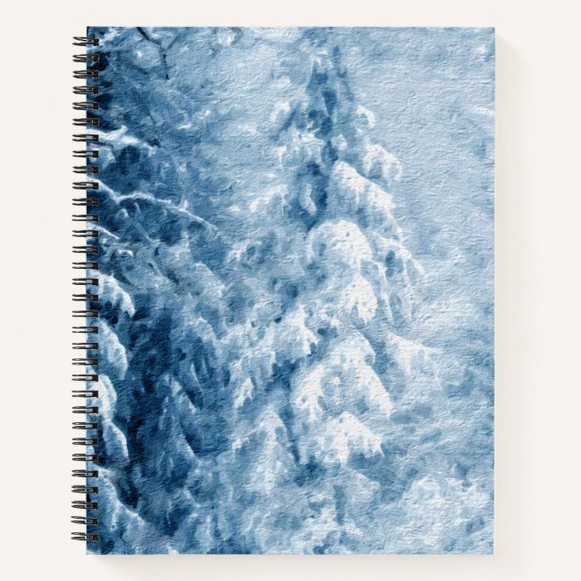 Cuaderno Susurros de invierno (Anverso)