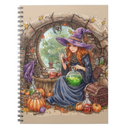 Cuaderno Susurros de Magia, Bruja Hermosa y su Poción